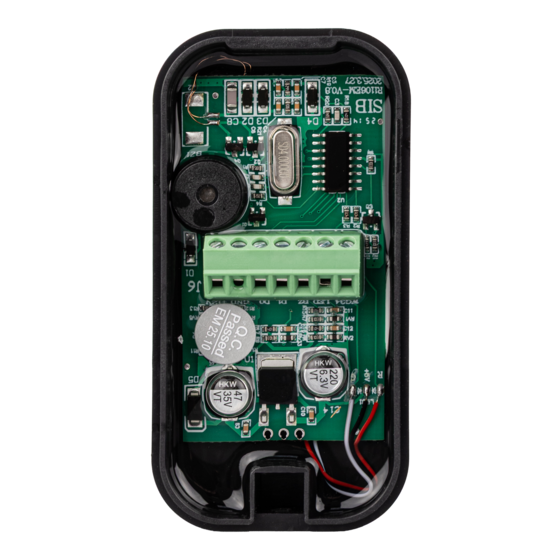 В разобранном виде считыватель AT-AC-R4-W/EM ATIX